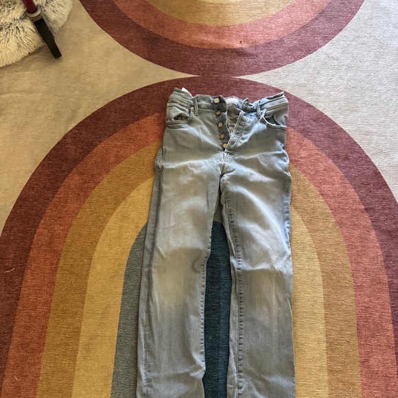 Mother's Jeans: High Waisted Hiker Hover - Picture 1 of 7